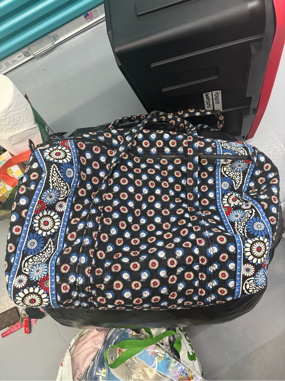 Vera Bradley Weekender tote